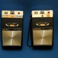 ++ 1964.h. Concord F-100 + National RQ-3001 - 1st Japanese cassette recorder for export 
