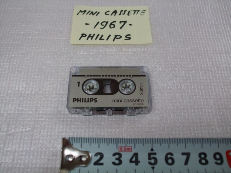 +++  1967.l.c. Philips LFH 0001 = first minicassette(TM)  in the world