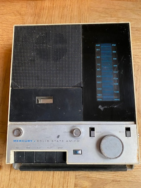+++  1968.w. Mercury - first US portable radiorecorder using compact-cassette(TM)
