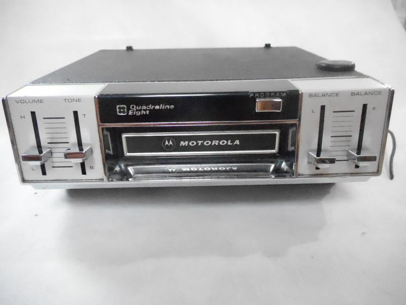 ++ 1970 .p. Motorola TM920S1 Quadraline - 1st (?) car quadro cart player